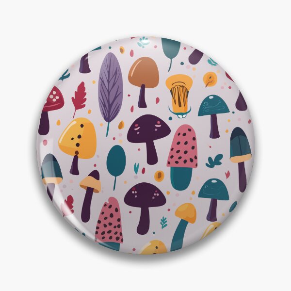 Item preview, Colorful Mushroom Forrest designed and sold by pixelpalette8.