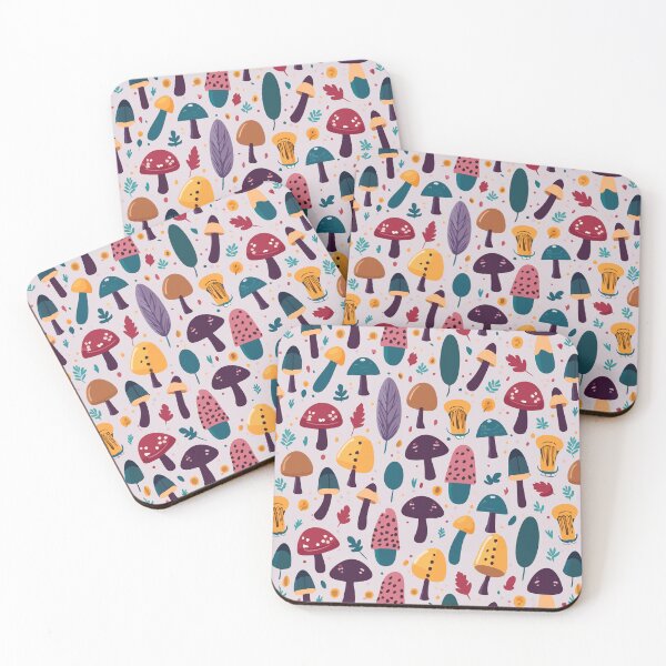 Item preview, Colorful Mushroom Forrest designed and sold by pixelpalette8.