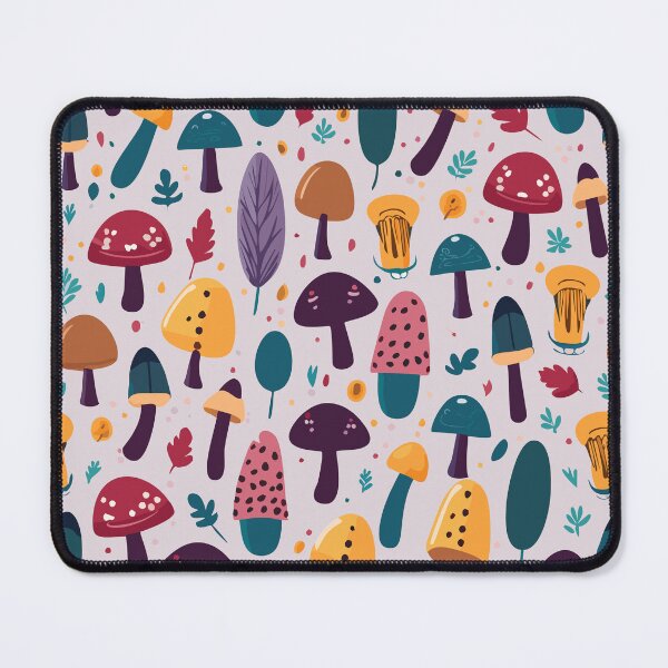 Item preview, Colorful Mushroom Forrest designed and sold by pixelpalette8.