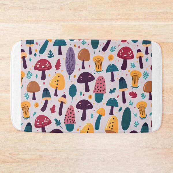 Item preview, Colorful Mushroom Forrest designed and sold by pixelpalette8.