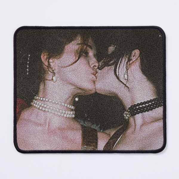 Item preview, Two women kiss - Lesbian Sapphic designed and sold by JustAnotherBee.