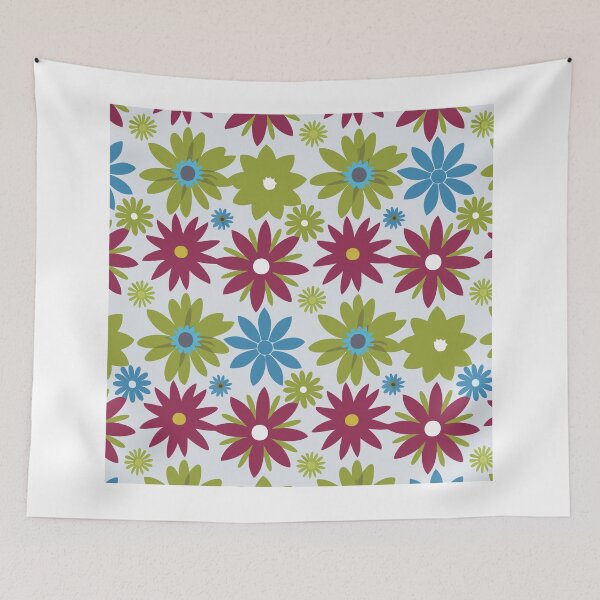 Item preview, Geometric Flowers designed and sold by pixelpalette8.