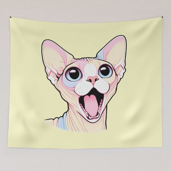 Item preview, Cute sphynx designed and sold by Anna Halasek.