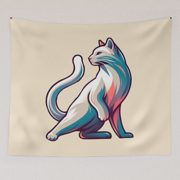 Item preview, Cat Pose designed and sold by Myra365Art.