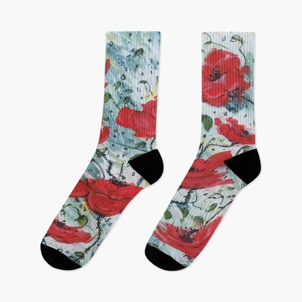 Item preview, Poppies in the Wind designed and sold by Angela Gannicott.