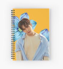 Got7 Jackson Wang mit Blumen Spiralblock