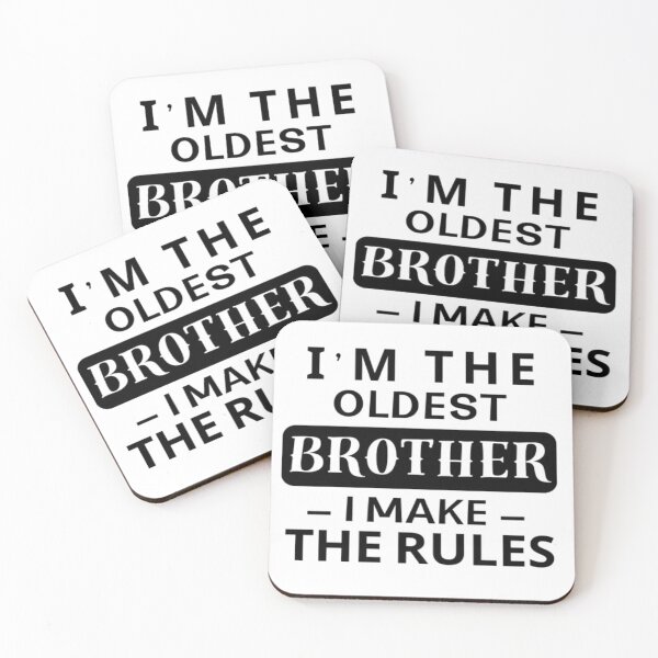 Item preview, Big Brother, Big Rules designed and sold by AnimalWorldArtt.