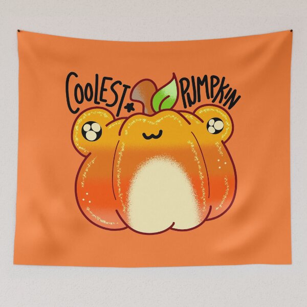 Item preview, Froggy coolest pumpkin in the patch  designed and sold by Quacktails.
