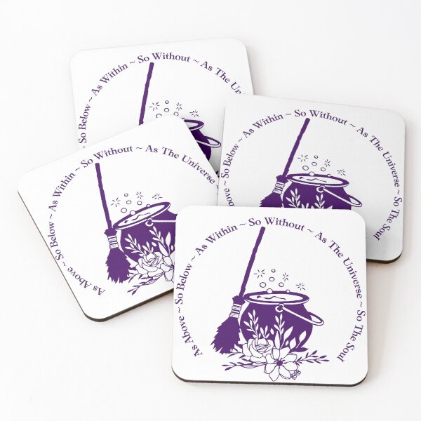 Item preview, Cauldron Witches Saying designed and sold by WitchyWayAU.