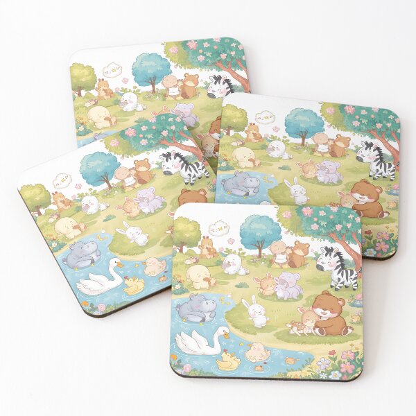 Item preview, "Forest Parade: Reindeer, Swan, & Duck Delight!" designed and sold by JAMESAMORN.