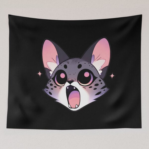 Item preview, Cute savannah cat designed and sold by Anna Halasek.