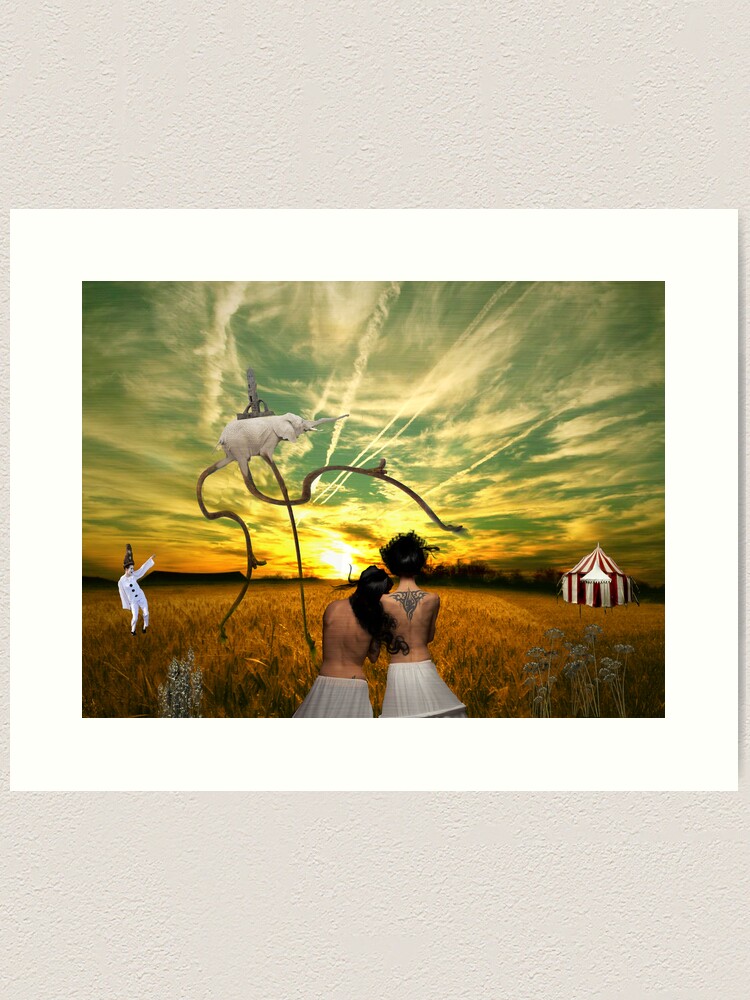 Thumbnail 1 of 3, Art Print, Circus Circus designed and sold by idnurse41.