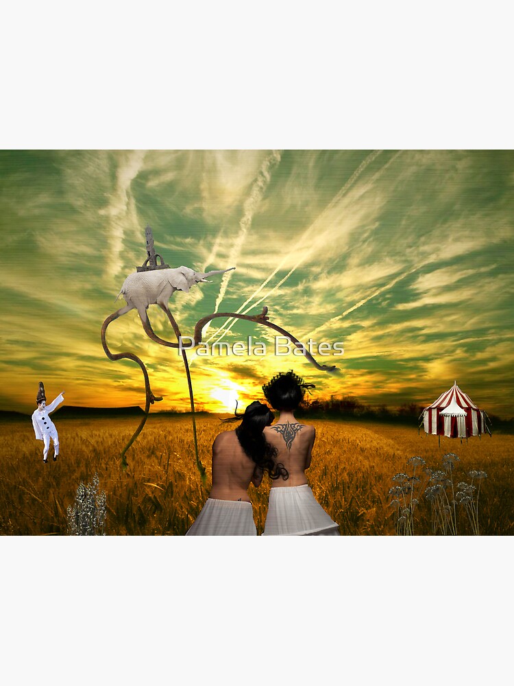 Thumbnail 3 of 3, Art Print, Circus Circus designed and sold by idnurse41.