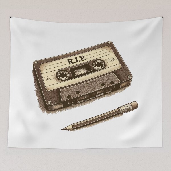 Item preview, Nostalgic Cassette Tribute: R.I.P. Magnotophone Memories designed and sold by Kubala.