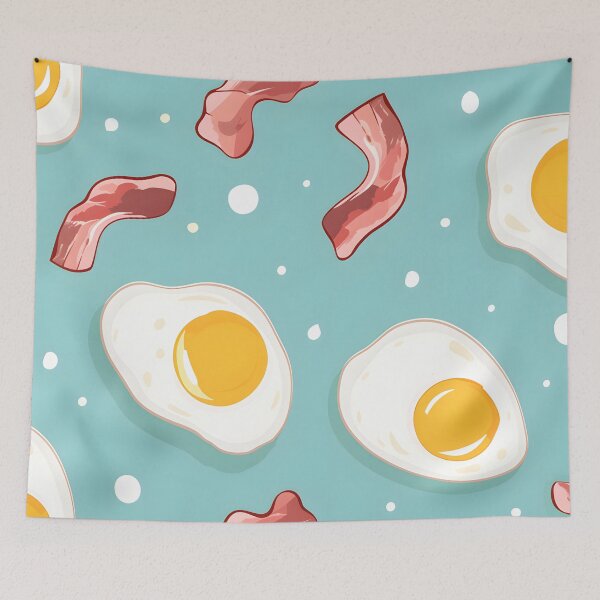 Item preview, Fried egg with bacon designed and sold by DerSenat.