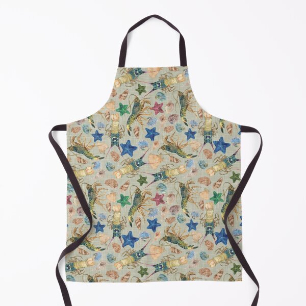 Artikelvorschau, Vintage Meerestiere Beige entworfen und verkauft von Sketchbook Designs.