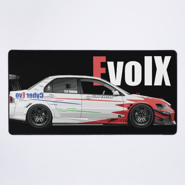 Artikelvorschau, Evo 9 ix Cyber Evo WTA WRC Mitsubishi Evolution Tarazan Zeitangriff entworfen und verkauft von cowtownCOWBOY.