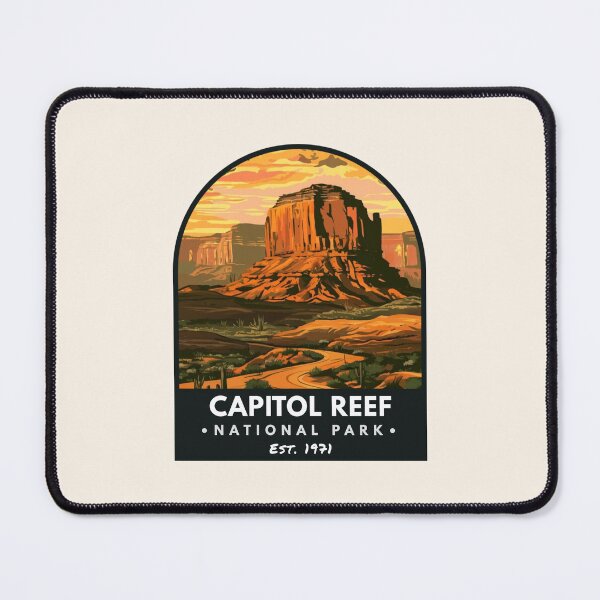 Item preview, Capitol Reef National Park, Vintage travel designed and sold by PinkandP.