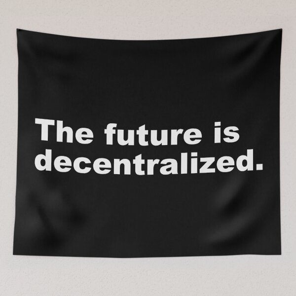Item preview, The future is decentralized. designed and sold by zzz888.