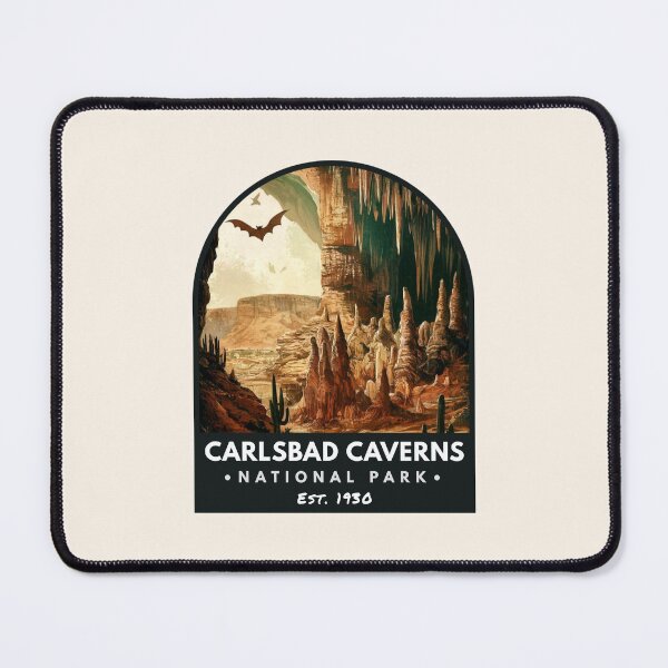 Item preview, Carlsbad Caverns National Park Vintage travel designed and sold by PinkandP.
