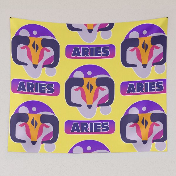 Item preview, zodiac sign Aries, mythology designed and sold by Mauswohn.