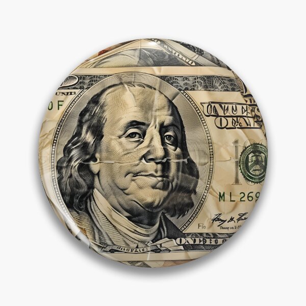 Item preview, Creative $100 Bill Collage A visually striking collage of $100 bills arranged in various artistic patterns.  designed and sold by JsKpY.