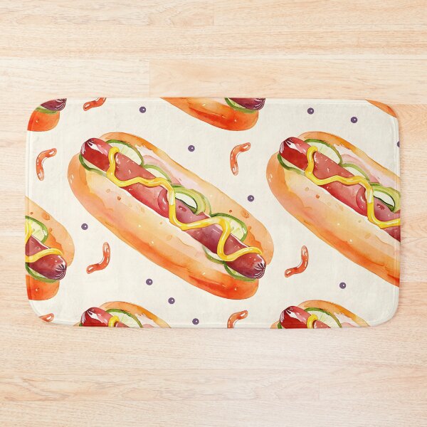 Item preview, Hotdog pattern, sausages designed and sold by DerSenat.