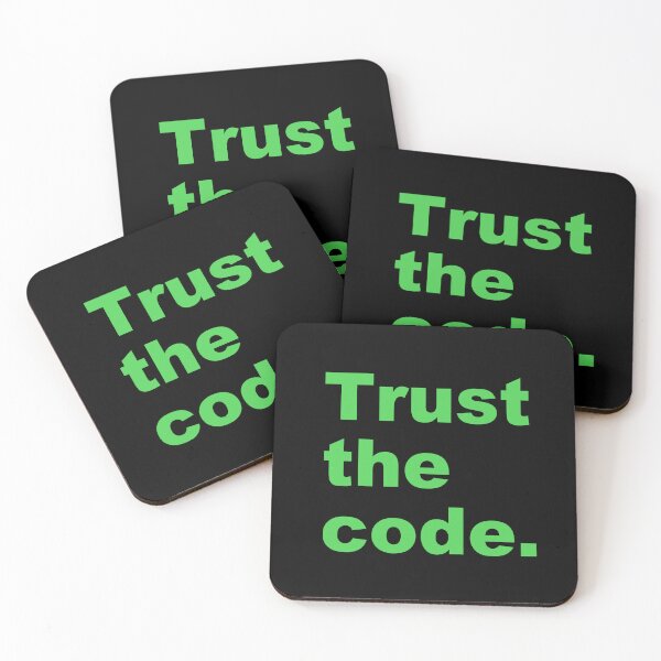 Item preview, Trust the code. designed and sold by zzz888.
