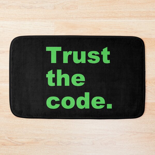 Item preview, Trust the code. designed and sold by zzz888.