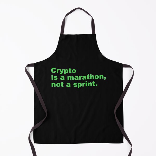 Item preview, Crypto is a marathon, not a sprint. designed and sold by zzz888.