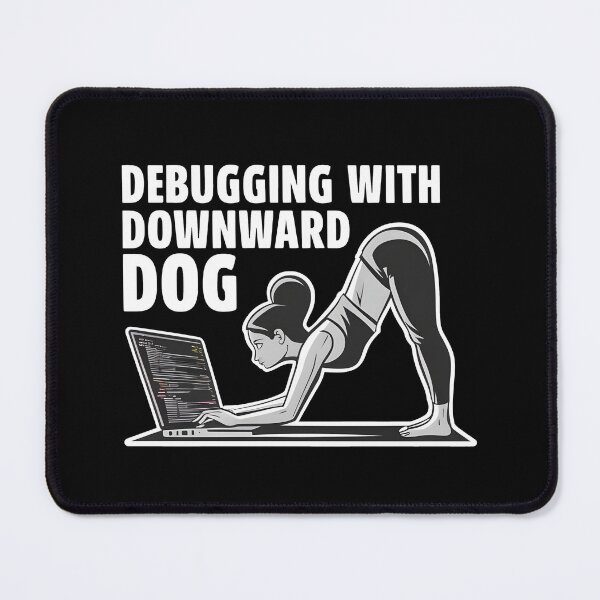 Item preview, Funny Yoga & Software Developer designed and sold by HeadTurningArt.