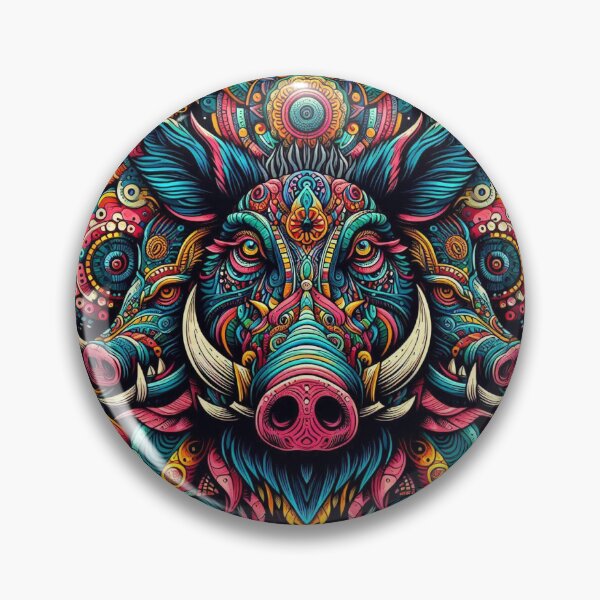 Item preview, Wild Boar Wild Pig Pop Art designed and sold by SlavicFolk.