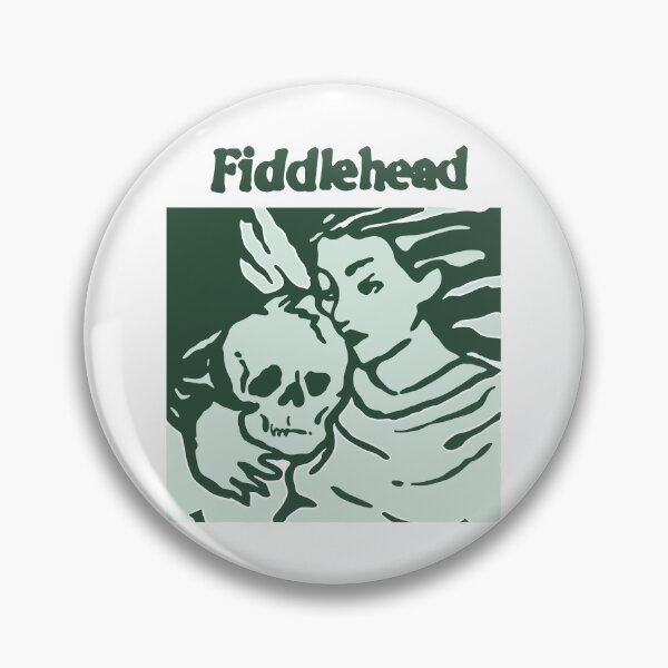 Item preview, Fiddlehead Angel Skull designed and sold by HaydenLeonard.
