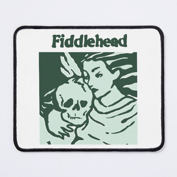 Item preview, Fiddlehead Angel Skull designed and sold by HaydenLeonard.