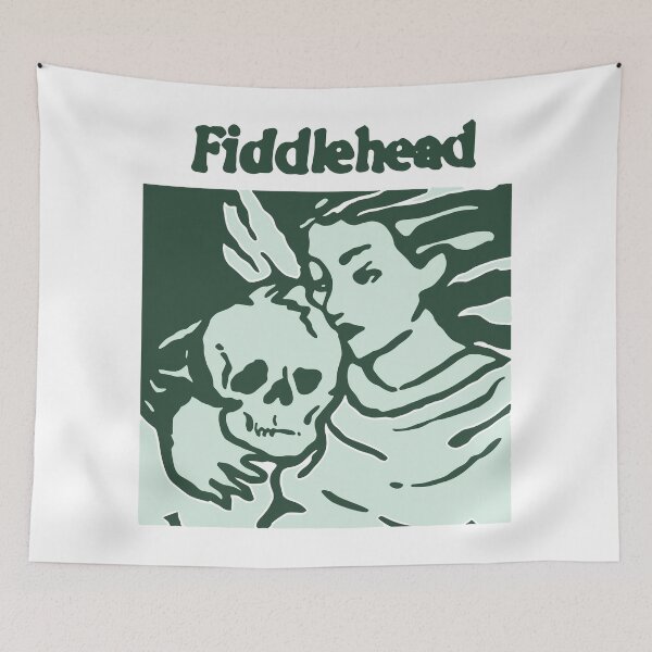 Item preview, Fiddlehead Angel Skull designed and sold by HaydenLeonard.