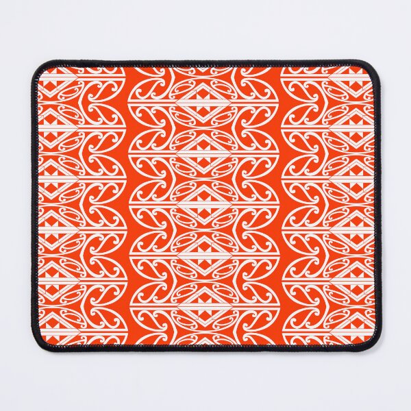 Item preview, Māori Pattern Kowhaiwhai Red designed and sold by LifeIsHecktic.