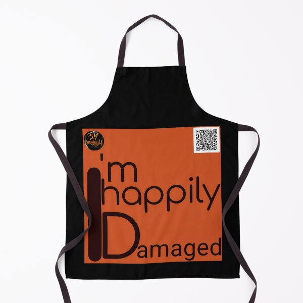 Item preview, I'm happily damaged designed and sold by IMAPROBLEM BRAND CLOTHING BY INFLUENCE GETEM.