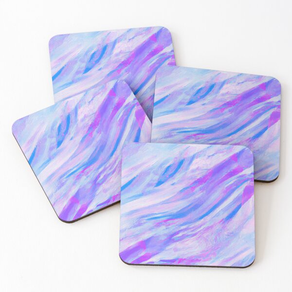Item preview, Abstract wavy lines. Beautiful seamless watercolor texture. Endless pattern in bright spring style. Flowing waves abstraction. Modern background designed and sold by bvdesignart.