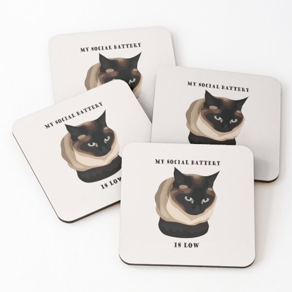 Item preview, My social battery is low designed and sold by alexiia54.