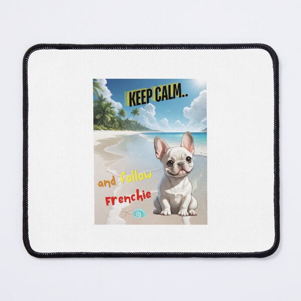 Item preview, Cute Bulldog for You to Follow and Keep Calm designed and sold by FreeStyleTrend.