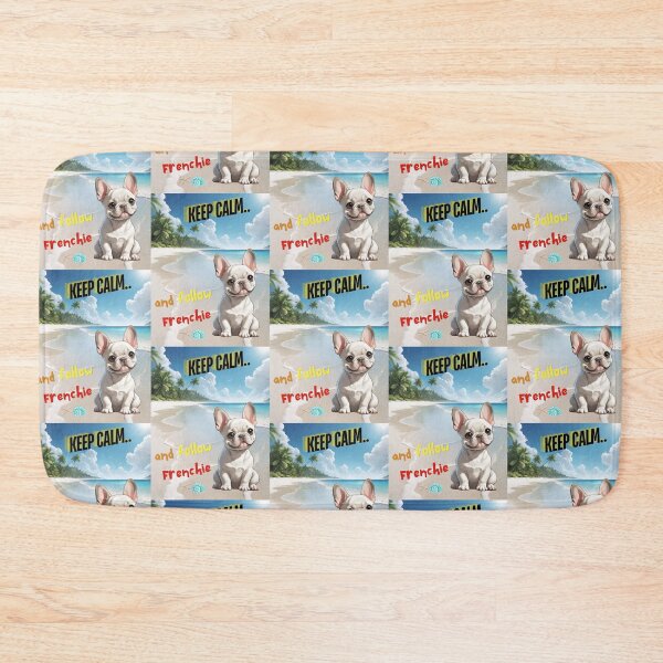 Item preview, Cute Bulldog for You to Follow and Keep Calm designed and sold by FreeStyleTrend.