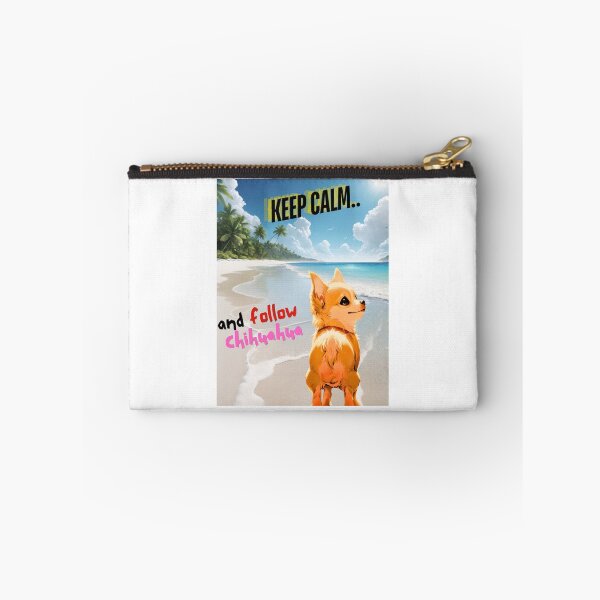 Item preview, Cute Chihuahua for You to Follow and Keep Calm designed and sold by FreeStyleTrend.