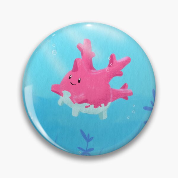 Item preview, Little Corsola Swimming designed and sold by ZTBASTIAN.