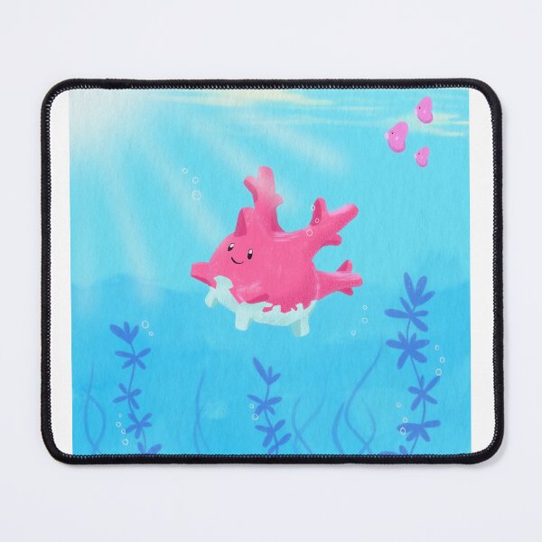 Item preview, Little Corsola Swimming designed and sold by ZTBASTIAN.