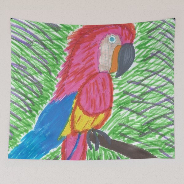 Item preview, Pájaro rosado del paraíso tropical designed and sold by DanielleGensler.