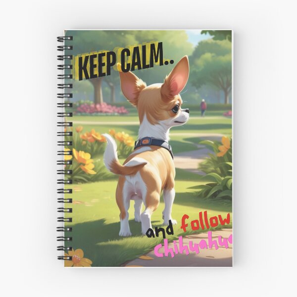 Item preview, Cute Chihuahua for You to Follow and Keep Calm designed and sold by FreeStyleTrend.