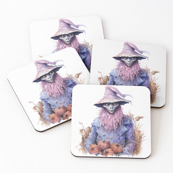 Item preview, Pastel Halloween Scarecrow designed and sold by GiraffeCreative.