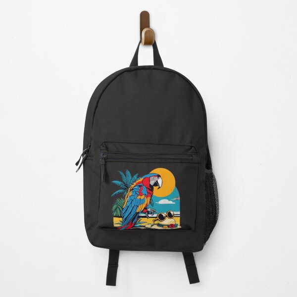 Item preview, summer color parrot on the beach designed and sold by Expressions-Sel.