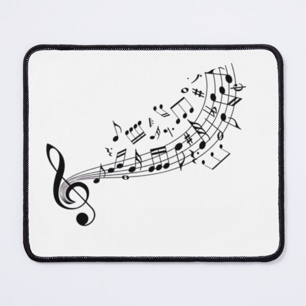 Item preview, Musical notes soaring through the air designed and sold by TaPaVu.