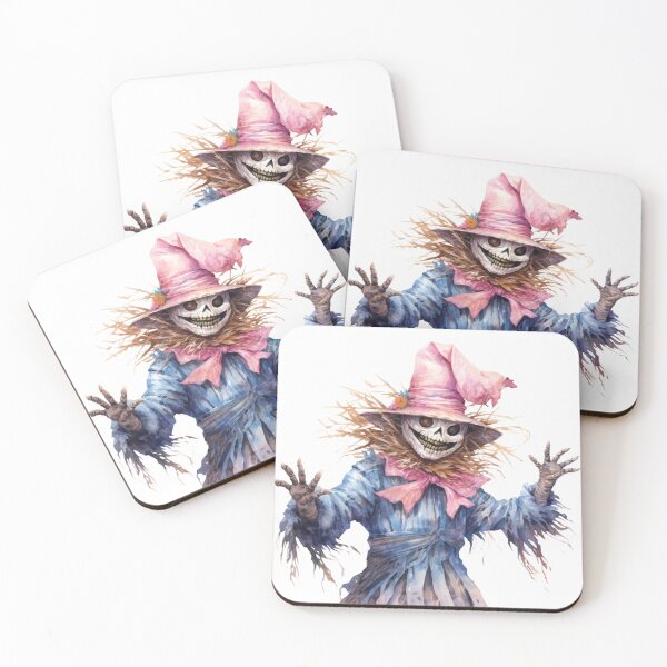 Item preview, Pastel Halloween Scarecrow designed and sold by GiraffeCreative.